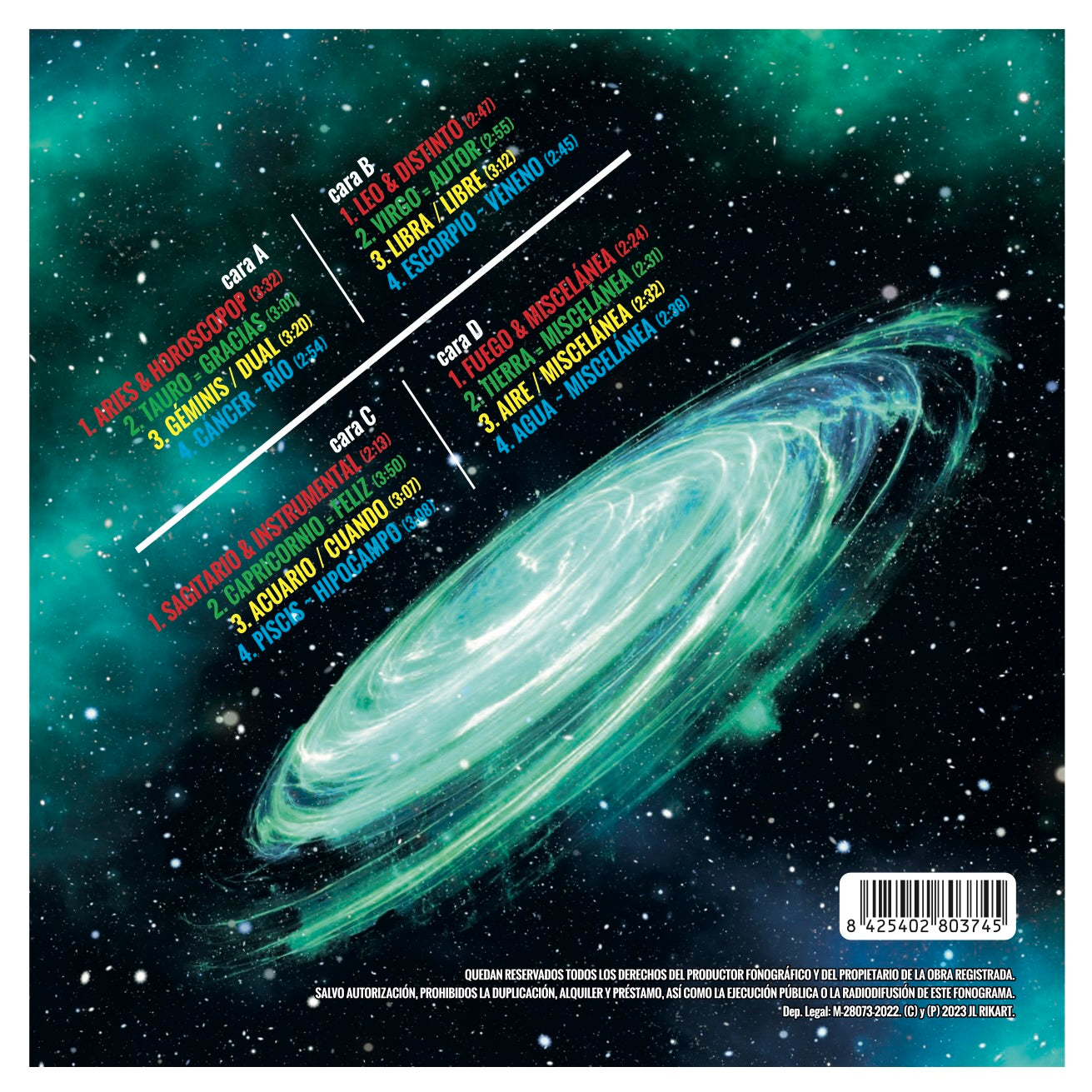 Horoscopop (Doble LP firmado - Edición exclusiva, limitada y numerada)