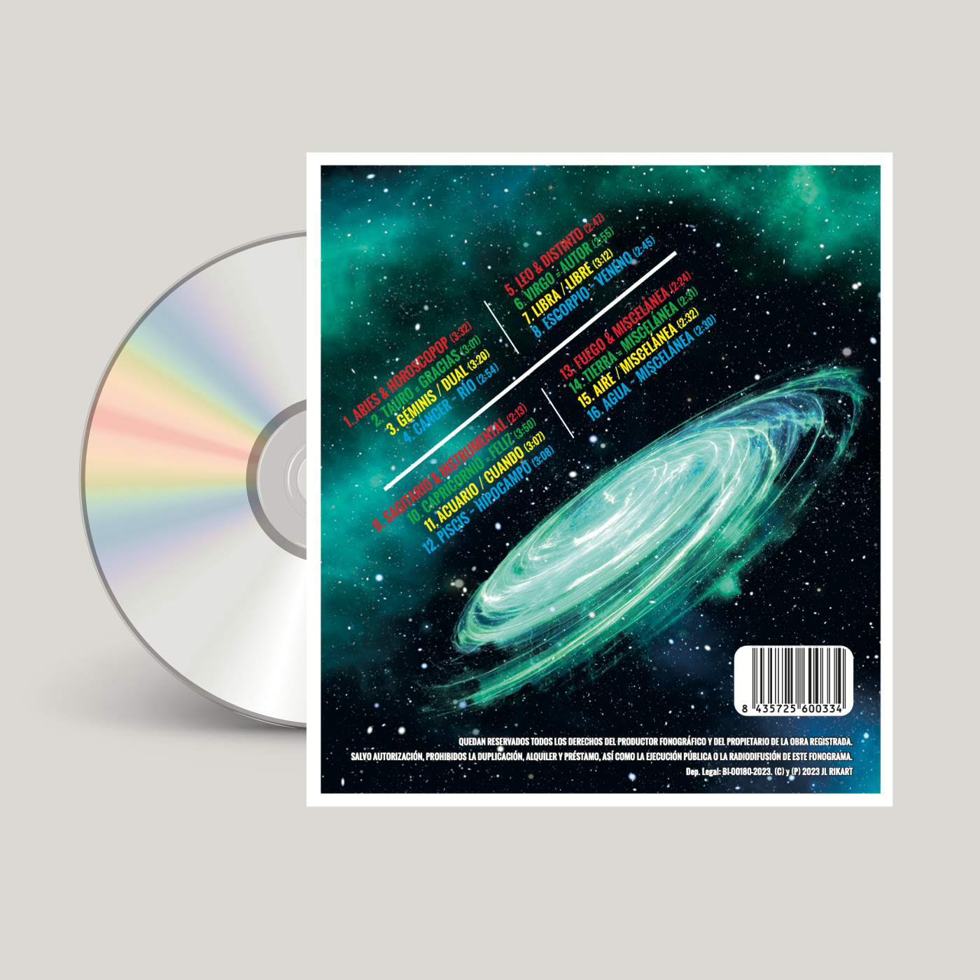 Horoscopop (CD firmado - Edición exclusiva, limitada y numerada)